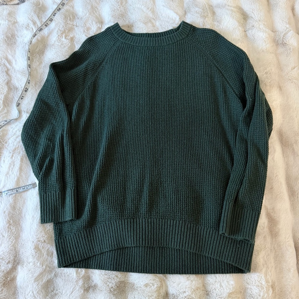 Old Navy Dark Green Crew Neck Sweater